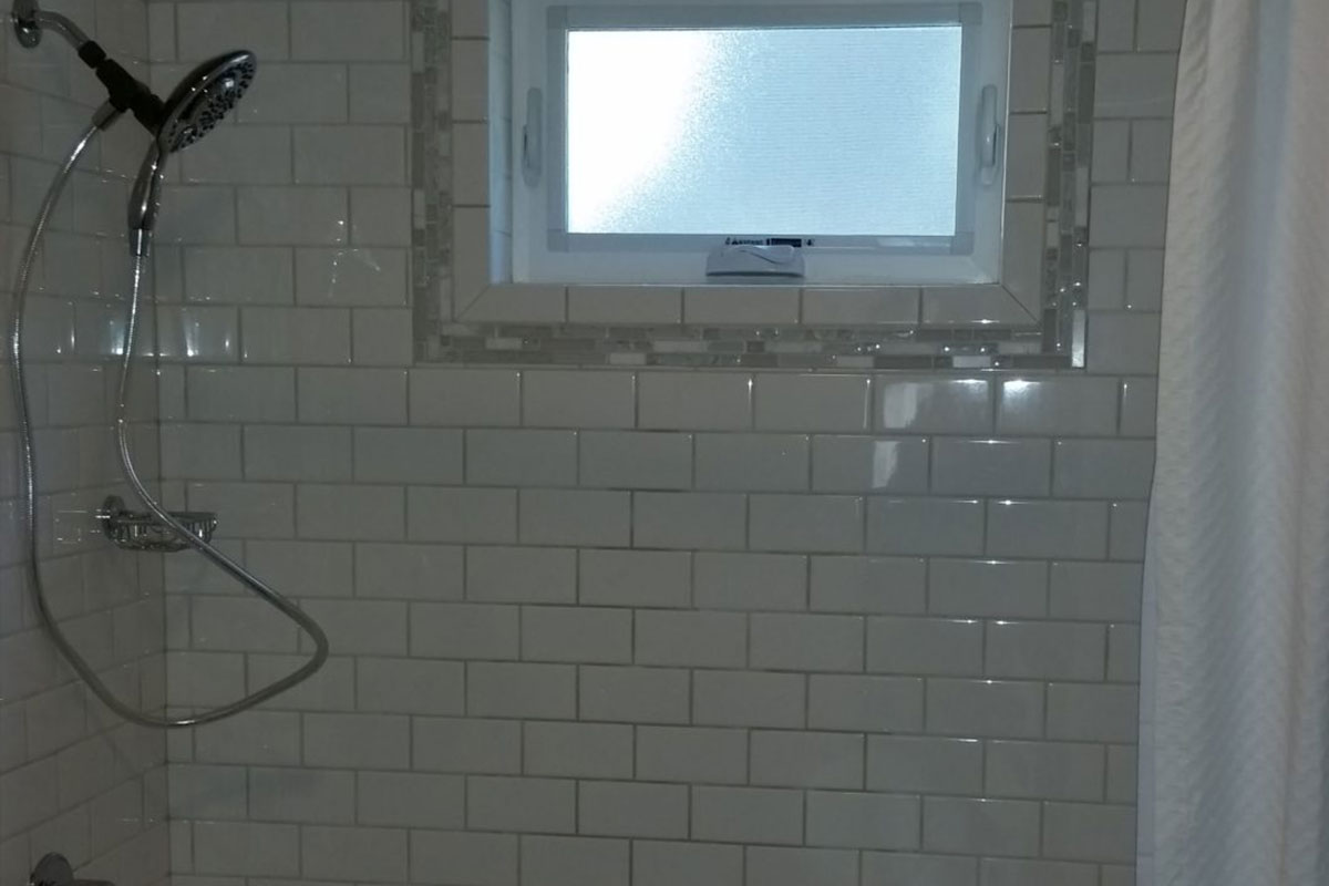 New tiling and showerhead