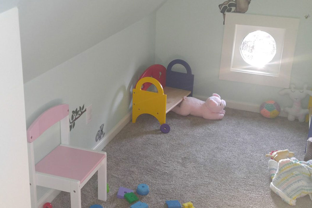 Playroom in a house