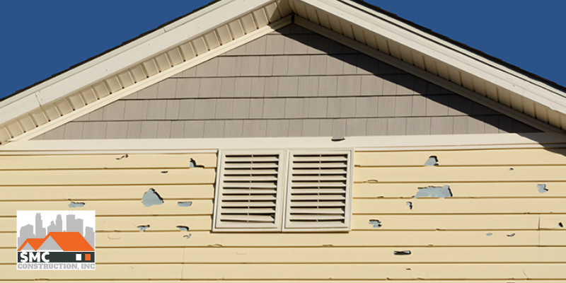 Holes And Dents On The Siding
