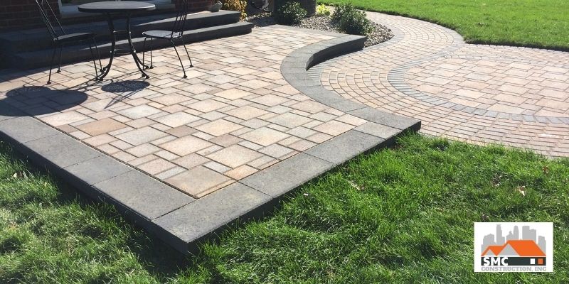 Set your brick patio pavers