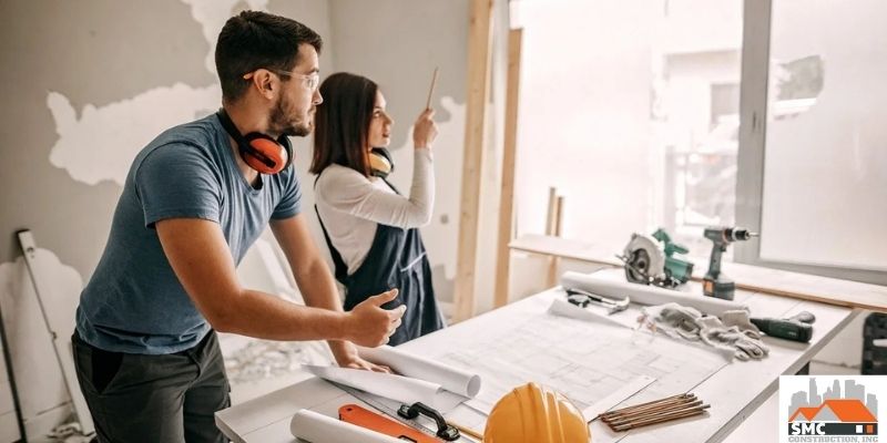 Renovation in Remodeling House