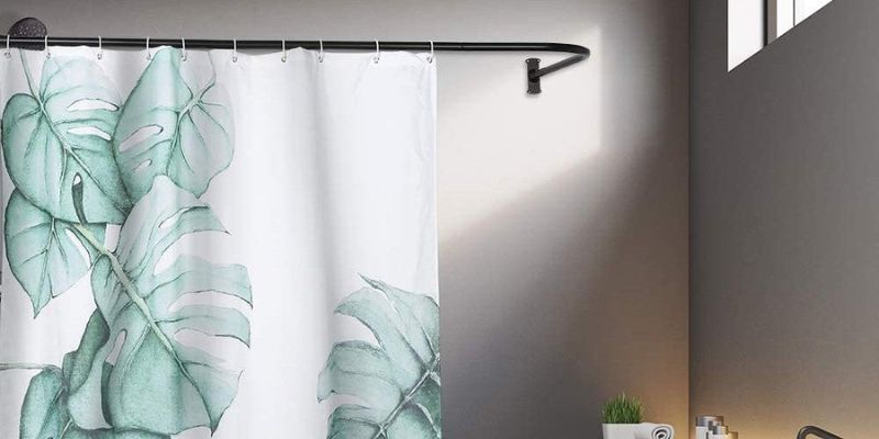 The Onyx Collection Shower rods and curtains